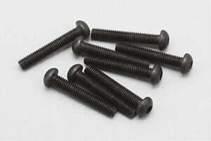 M3x18mm ボタンヘッドソケットスクリュー 8本入 ZC-BH318A RCパーツ