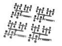 アームブロックインサート&スペーサーセット(プラスチック) M027 RCパーツ