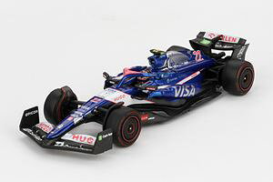 1/64 RB VCARB01 F1 2024 #22 バーレーングランプリ 角田裕毅 MGT01007-L 完成品ミニカー...