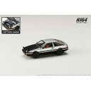 1/64 TOYOTA SPRINTER TRUENO GT-APEX AE86 JDM Style カーボンボンネット シルバー/ブラック HJ641052B...