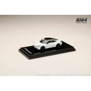 1/64 Honda Prelude 2025 ムーンリットホワイト・パール&ブラック HJ642085W 完成品ミニカー