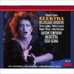 オザワセイジ アール シュトラウス カゲキ エレクトラ詳しい納期他、ご注文時はお支払・送料・返品のページをご確認ください発売日2015/2/18関連キーワード：UCCD-4921/2小澤征爾（cond） / R.シュトラウス：歌劇≪エレクトラ≫（Blu-specCD2）アール シュトラウス カゲキ エレクトラ ジャンル クラシック歌劇（オペラ） 関連キーワード 小澤征爾（cond）ヒルデガルト・ベーレンス（S）クリスタ・ルートヴィヒ（MS）ナディーヌ・セクンデ（S）ヨルマ・ヒュンニネン（Br）ラグナー・ウルフンク（T）タングルウッド祝祭合唱団ボストン交響楽団小澤征爾の80歳（2015年時）を記念する名盤2CDシリーズ。本作は、1988年11月にボストンのシンフォニー・ホールで行われた、セミステージ方式上演のライヴ録音盤。作品の知的な解釈とドラマティックな表現のヒルデガルト・ベーレンスとクリスタ・ルートヴィヒ。小澤のタクトによるオーケストラのそれぞれの音と密接に関連づけられた独唱が見事な作品。　（C）RSBlu-specCD2／録音年：1988年11月12-23日／収録場所：ボストン、シンフォニーホール封入特典歌詞対訳付収録曲目11.歌劇≪エレクトラ≫ フーゴー・フォン・ホフマンスタールによる1幕の悲劇 エレクトラはどこにいるのかし(6:32)2.歌劇≪エレクトラ≫ フーゴー・フォン・ホフマンスタールによる1幕の悲劇 ひとりだ! なんと悲しいこと(8:56)3.歌劇≪エレクトラ≫ フーゴー・フォン・ホフマンスタールによる1幕の悲劇 エレクトラ!-あの顔! （ク(2:31)4.歌劇≪エレクトラ≫ フーゴー・フォン・ホフマンスタールによる1幕の悲劇 私はあなたのようにすわって、(6:25)5.歌劇≪エレクトラ≫ フーゴー・フォン・ホフマンスタールによる1幕の悲劇 やかましい音がする （エレク(2:44)6.歌劇≪エレクトラ≫ フーゴー・フォン・ホフマンスタールによる1幕の悲劇 なんの用なの? みんなご覧、(2:01)7.歌劇≪エレクトラ≫ フーゴー・フォン・ホフマンスタールによる1幕の悲劇 神々だって! あんた自身女神(2:40)8.歌劇≪エレクトラ≫ フーゴー・フォン・ホフマンスタールによる1幕の悲劇 そんなことは聞きたくない! (5:10)9.歌劇≪エレクトラ≫ フーゴー・フォン・ホフマンスタールによる1幕の悲劇 私は安らかな夜をすごすことが(5:54)10.歌劇≪エレクトラ≫ フーゴー・フォン・ホフマンスタールによる1幕の悲劇 もしも正しい血のいけにえが手(4:45)11.歌劇≪エレクトラ≫ フーゴー・フォン・ホフマンスタールによる1幕の悲劇 だれの血が流れるかって? あ(2:44)12.歌劇≪エレクトラ≫ フーゴー・フォン・ホフマンスタールによる1幕の悲劇 明かりを! もっと明かりを!(1:28)21.歌劇≪エレクトラ≫ フーゴー・フォン・ホフマンスタールによる1幕の悲劇 オレストが! オレストが死ん(3:56)2.歌劇≪エレクトラ≫ フーゴー・フォン・ホフマンスタールによる1幕の悲劇 今となっては私たちによってな(2:10)3.歌劇≪エレクトラ≫ フーゴー・フォン・ホフマンスタールによる1幕の悲劇 なんてあんたは強いんだろう!(4:44)4.歌劇≪エレクトラ≫ フーゴー・フォン・ホフマンスタールによる1幕の悲劇 それなら、ひとりで! （エレ(1:18)5.歌劇≪エレクトラ≫ フーゴー・フォン・ホフマンスタールによる1幕の悲劇 見知らぬ人、なんの用があるの(8:33)6.歌劇≪エレクトラ≫ フーゴー・フォン・ホフマンスタールによる1幕の悲劇 オレスト! （エレクトラ、オ(8:47)7.歌劇≪エレクトラ≫ フーゴー・フォン・ホフマンスタールによる1幕の悲劇 やるつもりなの? ひとりで?(1:39)8.歌劇≪エレクトラ≫ フーゴー・フォン・ホフマンスタールによる1幕の悲劇 あなたがたはどうかしたのか、(1:48)9.歌劇≪エレクトラ≫ フーゴー・フォン・ホフマンスタールによる1幕の悲劇 彼に斧を渡すことができなかっ(2:04)10.歌劇≪エレクトラ≫ フーゴー・フォン・ホフマンスタールによる1幕の悲劇 おい! 明かりだ! 明かりだ(5:18)11.歌劇≪エレクトラ≫ フーゴー・フォン・ホフマンスタールによる1幕の悲劇 エレクトラ! ねえさん! 私(1:59)12.歌劇≪エレクトラ≫ フーゴー・フォン・ホフマンスタールによる1幕の悲劇 聞こえないかって? あの音楽(1:24)13.歌劇≪エレクトラ≫ フーゴー・フォン・ホフマンスタールによる1幕の悲劇 聞こえないの、人びとは彼を (3:51)14.歌劇≪エレクトラ≫ フーゴー・フォン・ホフマンスタールによる1幕の悲劇 黙って、踊りなさい。皆、ここ(2:34)▼お買い得キャンペーン開催中！対象商品はコチラ！ 種別 CD JAN 4988005867827 収録時間 102分08秒 組枚数 2 製作年 2014 販売元 ユニバーサル ミュージック登録日2014/11/11