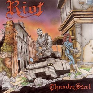 輸入盤 RIOT / THUNDERSTEEL CD