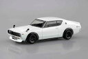 1/32 ザ・スナップキットNo.18-SP2 ニッサン C110スカイラインGT-R カスタム(ホワイト) 組み立て式プラモデル