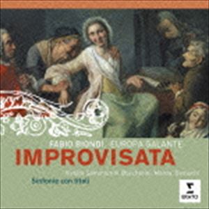 IMPROVISATA： SINFONIE CON TITOLI （VIVALDI. SAMMARTINI. BOCCHERINI. MONZA. DEMACHI）詳しい納期他、ご注文時はお支払・送料・返品のページをご確認ください発売日2015/1/28ファビオ・ビオンディ（cond、vn） / インプロヴィザータ〜タイトル付のシンフォニア集（ヴィヴァルディ、サンマルティーニ、ボッケリーニ、モンツァ、デマキ）IMPROVISATA： SINFONIE CON TITOLI （VIVALDI. SAMMARTINI. BOCCHERINI. MONZA. DEMACHI） ジャンル クラシックその他 関連キーワード ファビオ・ビオンディ（cond、vn）エウローパ・ガランテレナータ・スポッティ（vn）カルラ・マロッタ（vn）Liz MacCarthy（vn）Silvia Rinaldi（vn）アンドレア・ロニョーニ（vn）ルカ・ジャルディーニ（vn）イタリアのバロック・ヴァイオリン奏者、指揮者で古楽演奏の大家、ファビオ・ビオンディの2015年来日公演に合わせ器楽作品を再発売。本作は、ヴィヴァルディ、サマルティーニ、ボッケリーニなどによる、タイトル付のシンフォニアをまとめたアルバム。　（C）RS封入特典解説付収録曲目11.シンフォニア ハ長調「インプロヴィザータ」 第1楽章：アレグロ(2:41)2.シンフォニア ハ長調「インプロヴィザータ」 第2楽章：メヌエット〜アレグロ・アッサイ(0:42)3.序曲（シンフォニア） ト短調 第1楽章：アレグロ(1:58)4.序曲（シンフォニア） ト短調 第2楽章：アンダンテ(3:24)5.序曲（シンフォニア） ト短調 第3楽章：アレグロ(3:47)6.シンフォニア ニ長調 「海の嵐」 第1楽章：アレグロ(2:31)7.シンフォニア ニ長調 「海の嵐」 第2楽章：アンダンテ(1:54)8.シンフォニア ニ長調 「海の嵐」 第3楽章：アレグロ・アッサイ(1:19)9.シンフォニア 第6番 ニ短調 G506 「悪魔の家」 第1楽章：アンダンテ・ソステヌート(1:25)10.シンフォニア 第6番 ニ短調 G506 「悪魔の家」 （第1楽章 続き） アレグロ・アッサイ(4:24)11.シンフォニア 第6番 ニ短調 G506 「悪魔の家」 第2楽章：アンダンティーノ・コン・モート(5:27)12.シンフォニア 第6番 ニ短調 G506 「悪魔の家」 第3楽章：アンダンテ・ソステヌート(1:20)13.シンフォニア 第6番 ニ短調 G506 「悪魔の家」 （第3楽章 続き） アレグロ・コン・モルト(6:37)14.シンフォニア ヘ長調 「ローマの鐘」 第1楽章：アレグロ・アッサイ(7:06)15.シンフォニア ヘ長調 「ローマの鐘」 第2楽章：アンダンティーノ・コン・モート(5:21)16.シンフォニア ヘ長調 「ローマの鐘」 第3楽章：プレスト(3:37) 種別 CD JAN 4943674200849 収録時間 53分39秒 組枚数 1 製作年 2014 販売元 ソニー・ミュージックソリューションズ登録日2014/10/31