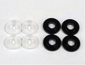 PRO GRESS ダンパーOリング ミディアム（4個入&シャフトガイド付属）ヨコモ・AXON用 WP-0110 RCパーツ