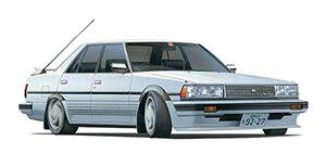 1/24 ハイソカーシリーズ No.11 クレスタ GX71(ハイソカーバージョン) 組み立て式プラモデル