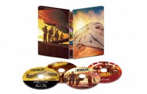 詳しい納期他、ご注文時はお支払・送料・返品のページをご確認ください発売日2018/10/17ハン・ソロ／スター・ウォーズ・ストーリー 4K UHD MovieNEX スチールブック（数量限定） ジャンル 洋画SF 監督 ロン・ハワード 出演 オールデン・エアエンライクウディ・ハレルソンエミリア・クラークドナルド・グローヴァーポール・ベタニータンディ・ニュートン封入特典デジタルコピー（クラウド対応）／MovieNEXワールド／スチールブック／3D Blu-ray（本編）／2D Blu-ray（本編）／特典ディスク【Blu-ray】特典ディスク内容監督とキャストたちによる撮影秘話／父子がつなぐ物語／ミレニアム・ファルコン／コレリアからの逃亡／コンヴェイエクス／チューバッカ／L3-37／ランドとの出会い／ケッセル・ラン／未公開シーン関連商品スター・ウォーズ関連商品映画スター・ウォーズスピンオフ　アンソロジーシリーズ映画スター・ウォーズシリーズ2018年公開の洋画 種別 Blu-ray JAN 4959241772909 収録時間 135分 カラー カラー 組枚数 4 製作年 2018 製作国 アメリカ 字幕 英語 日本語 音声 英語ドルビーアトモス日本語DDプラス（7.1ch） 販売元 ウォルト・ディズニー・ジャパン登録日2018/08/24