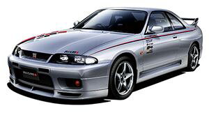 1/24 インチアップシリーズ No.1001 スカイラインGT-R (R33 NISMO仕様) ニスモ40周年組立式ケース付き 組み立て式プラモデル