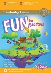 Fun for Starters Movers and Flyers 4／E Starters Student’s Book with audio with online activities