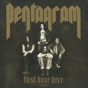 輸入盤 PENTAGRAM / FIRST DAZE HERE （COLORED） 