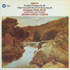 BRUCH： SCOTTISH FANTASY ＆ VIOLIN CONCERTO NO.2詳しい納期他、ご注文時はお支払・送料・返品のページをご確認ください発売日2010/10/20イツァーク・パールマン（vn） / ブルッフ：スコットランド幻想曲 ヴァイオリン協奏曲 第2番（HQCD）BRUCH： SCOTTISH FANTASY ＆ VIOLIN CONCERTO NO.2 ジャンル クラシック協奏曲 関連キーワード イツァーク・パールマン（vn）ヘスス・ロペス＝コボス（cond）ニュー・フィルハーモニア管弦楽団HQCD／24bitリマスタリング収録曲目11.スコットランド幻想曲 作品46 序奏：グラーヴェ(4:06)2.スコットランド幻想曲 作品46 第1楽章：アダージョ・カンタービレ(5:06)3.スコットランド幻想曲 作品46 第2楽章：アレグロ(6:32)4.スコットランド幻想曲 作品46 第3楽章：アンダンテ・ソステヌート(7:04)5.スコットランド幻想曲 作品46 第4楽章：アレグロ・グエルリエーロ(9:42)6.ヴァイオリン協奏曲 第2番 ニ短調 作品44 第1楽章：アダージョ・マ・ノン・トロッポ(12:27)7.ヴァイオリン協奏曲 第2番 ニ短調 作品44 第2楽章：レチタティーヴォ（アレグロ・モデラート）(3:43)8.ヴァイオリン協奏曲 第2番 ニ短調 作品44 第3楽章：フィナーレ（アレグロ・モルト）(9:32) 種別 CD JAN 4943674172917 収録時間 58分15秒 組枚数 1 製作年 2014 販売元 ソニー・ミュージックソリューションズ登録日2014/04/10