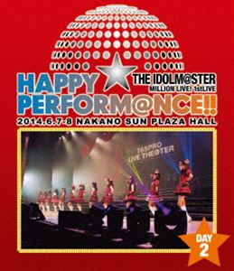 THE IDOLM＠STER MILLION LIVE! 1stLIVE HAPPY☆PERFORM＠NCE!! Blu-ray Day2 [Blu-...