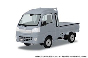 乐天商城 - 1/32 DAIHATSU S500P ハイゼットトラックジャンボ (ブライトシルバーメタリック) 組み立て式プラモデル【予約】