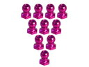 4.8mm Hexボールスタッド長5mm 10pcs(ピンク) 3RAC-BS48H5/PK RCパーツ