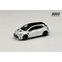 1/64 TOYOTA GR COROLLA RZ プラチナホワイトパールマイカ HJ641067PW 完成品ミニカー