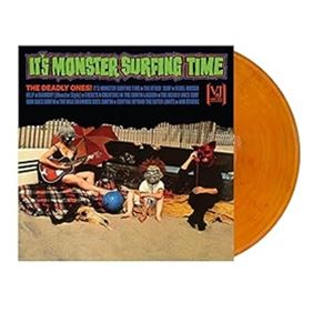 輸入盤 DEADLY ONES / IT’S MONSTER SURFING TIME （LIMITED BLOODY PUMPKIN） [LP]