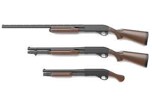 リトルアーモリー M870タイプ ハードウッド LA055 プラモデル