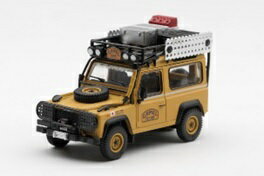 1/64 Land Rover DEFENDER 90 Camel Trophy ボルネオ島 1985 チームジャパン(左ハンドル) ブリスター仕様 MGT01307-BL 完成品ミニカー【予約】