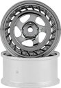 SSR Formula AERO SPOKE WHEEL オフセット6(浅リム)クロームシルバー(2pcs) WW-0606CS RCパーツ