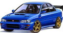 1/24 インチアップシリーズ No.327 スバル インプレッサSti バージョンVI (GT・Wウィング付き) 組み立て式プラモデル