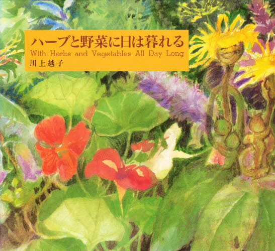 ハーブと野菜に日は暮れる