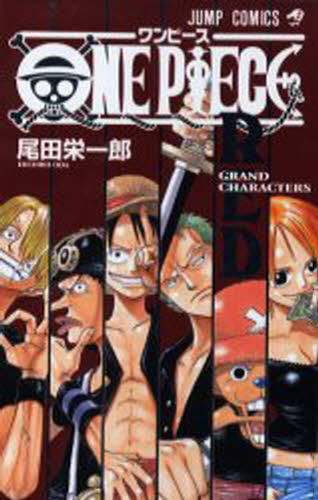 One piece red grand characters
