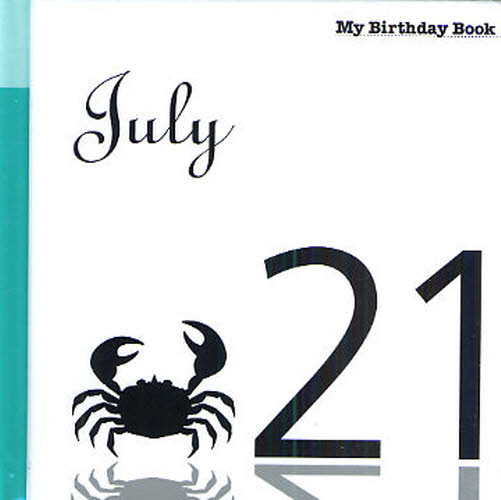 マイ・バースデー・ブック 7月21日