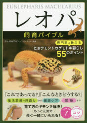 爬虫類専門店アクアマイティー／監修コツがわかる本本詳しい納期他、ご注文時はご利用案内・返品のページをご確認ください出版社名メイツユニバーサルコンテンツ出版年月2020年01月サイズ112P 21cmISBNコード9784780422382生活 ペット ペットその他レオパ飼育バイブル 専門家が教えるヒョウモントカゲモドキ暮らし55のポイントレオパ シイク バイブル センモンカ ガ オシエル ヒヨウモントカゲモドキグラシ ゴジユウゴ ノ ポイント センモンカ／ガ／オシエル／ヒヨウモントカゲモドキグラシ／55／ノ／ポイント コツ ガ ワカル ホン「これであってる?」「こんなときどうする?」生活環境の見直しから健康ケア、繁殖まで、育て方のギモンを解決!もっと元気で長く一緒にいられる!第1章 もっとレオパと快適に暮らすために（レオパの特徴と適切な飼育環境｜体のつくりと飼育の注意点 ほか）｜第2章 レオパの飼育環境を見直そう（飼育のための器具｜ケージ内のレイアウト ほか）｜第3章 レオパとのベストな暮らしのポイント（温度と湿度の管理｜レオパの食事 ほか）｜第4章 レオパの健康を確認しよう（健康のチェックポイント｜症状別・体のトラブル ほか）｜第5章 レオパの家族を増やしたい（繁殖の基礎知識｜繁殖の準備 ほか）※ページ内の情報は告知なく変更になることがあります。あらかじめご了承ください登録日2020/01/29