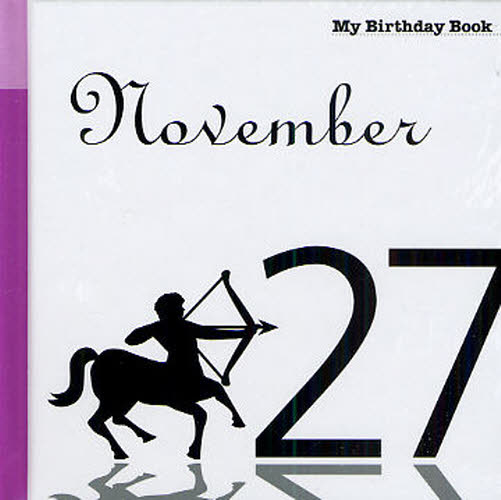 マイ・バースデー・ブック 11月27日