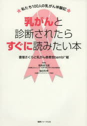 乳がんと診断されたらすぐに読みたい本 私たち100人の乳がん体験記のサムネイル