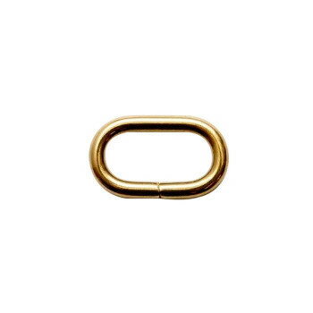 【ネコポス不可】SEIWA (レザークラフト 金具3) ブラス 小判カン 内径30mm【A】【キャンセル・返品不可】
