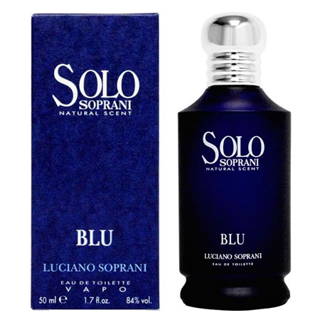 ルチアーノソプラーニ ソロブルー EDT SP （男女兼用香水） 50ml【ネコポス不可】