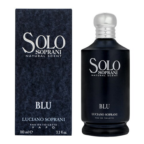 ルチアーノソプラーニ ルチアーノソプラーニ ソロブルーEDT SP （男女兼用香水） 100ml【ネコポス不可】