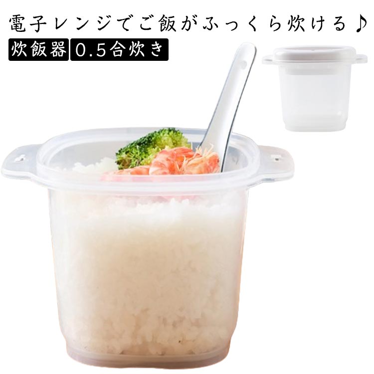 スケーター 電子レンジ炊飯器 ご飯メーカー 1合 すのこ付き ベーシック UDG1 Skater