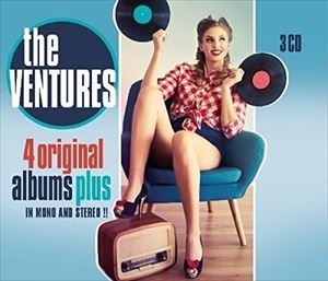 ͢���� VENTURES / 4 ORIGINAL ALBUMS PLUS [3CD]