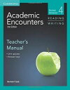 Academic Encounters 2／E Level 4 Teacher’s book Reading and Writing