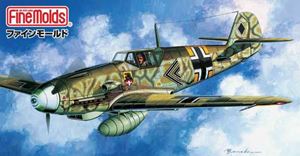 1/72 ドイツ空軍 メッサーシュミット Bf109 F-2 LW01 組み立て式プラモデル