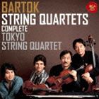 BARTOK： COMPLETE STRING QUARTETSCD発売日2013/4/24詳しい納期他、ご注文時はご利用案内・返品のページをご確認くださいジャンルクラシック室内楽曲　アーティスト東京クヮルテットピーター・ウンジャン（vn）池田菊衛（vn）磯村和英（va）原田禎夫（vc）収録時間157分08秒組枚数2商品説明東京クヮルテット / バルトーク： 弦楽四重奏曲全集（来日記念盤）BARTOK： COMPLETE STRING QUARTETSベートーヴェンと並び、東京クヮルテットのトレードマークであるバルトークの弦楽四重奏曲全集の再録音盤。DG盤でのシャープな完璧さに磨きがかかり、さらに美しい豊潤さを獲得したバルトークは、20世紀後半の室内楽演奏の一つの頂点を極めた演奏解釈と称すべき充実度を誇っている。2013年5月の来日記念にあわせた記念盤。　（C）RS来日記念盤／録音年：1993年5月18日＆19日、12日＆14日、10日＆11日他／収録場所：ニュージャージー、プリンストン大学リチャードソン・オーディトリアム他封入特典ライナーノーツ関連キーワード東京クヮルテット ピーター・ウンジャン（vn） 池田菊衛（vn） 磯村和英（va） 原田禎夫（vc） 収録曲目101.弦楽四重奏曲 第1番 作品7／Sz.40 I.Lento - attacca：(8:43)02.弦楽四重奏曲 第1番 作品7／Sz.40 II.Poco a poco accelerando al(8:39)03.弦楽四重奏曲 第1番 作品7／Sz.40 III.Introduzione： Allegro - a(1:32)04.弦楽四重奏曲 第1番 作品7／Sz.40 III.Allegro vivace(10:20)05.弦楽四重奏曲 第2番 作品17／Sz.67 I.Moderato(11:07)06.弦楽四重奏曲 第2番 作品17／Sz.67 II.Allegro molto capriccioso(8:00)07.弦楽四重奏曲 第2番 作品17／Sz.67 III.Lento(9:22)08.弦楽四重奏曲 第3番 Sz.85 Prima parte： Moderato - attacca：(4:34)09.弦楽四重奏曲 第3番 Sz.85 Seconda parte： Allegro - attacca：(5:19)10.弦楽四重奏曲 第3番 Sz.85 Ricapitulazione della prima parte(3:29)11.弦楽四重奏曲 第3番 Sz.85 Coda： Allegro molto(1:51)12.弦楽四重奏曲 第4番 Sz.91 I.Allegro(5:51)201.弦楽四重奏曲 第4番 Sz.91 II.Prestissimo， con sordino(3:00)02.弦楽四重奏曲 第4番 Sz.91 III.Non troppo lento(6:00)03.弦楽四重奏曲 第4番 Sz.91 IV.Allegretto pizzicato(2:48)04.弦楽四重奏曲 第4番 Sz.91 V.Allegro molto(5:37)05.弦楽四重奏曲 第5番 Sz.102 I.Allegro(7:29)06.弦楽四重奏曲 第5番 Sz.102 II.Adagio molto(5:39)07.弦楽四重奏曲 第5番 Sz.102 III.Scherzo： Alla bulgarese （viv(5:21)08.弦楽四重奏曲 第5番 Sz.102 IV.Andante(5:20)09.弦楽四重奏曲 第5番 Sz.102 V.Finale： Allegro vivace(7:07)10.弦楽四重奏曲 第6番 Sz.114 I.Mesto； Piu mosso， pesante； Viv(7:41)11.弦楽四重奏曲 第6番 Sz.114 II.Mesto； Marcia(7:46)12.弦楽四重奏曲 第6番 Sz.114 III.Mesto； Burletta(7:20)13.弦楽四重奏曲 第6番 Sz.114 IV.Mesto(7:01)商品スペック 種別 CD JAN 4547366194012 製作年 2013 販売元 ソニー・ミュージックソリューションズ登録日2013/02/22