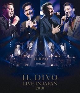 Blu-ray発売日2019/6/26詳しい納期他、ご注文時はご利用案内・返品のページをご確認くださいジャンル音楽洋楽ポップス　監督出演イル・ディーヴォ収録時間153分組枚数1商品説明イル・ディーヴォ／ライヴ・アット武道館2018イギリス発4人組のヴォーカルグループ”イル・ディーヴォ（Il Divo）”。2004年にアルバム「イル・ディーヴォ」でデビューを果たし瞬く間に、そのフルオーケストラをバックにオペラ的な圧倒的歌唱で世界中で注目をあつめる。以降も、クラシック・オペラのファンのみならず、幅広い層から支持をあつめる。本作は、2018年9月から10月にかけて開催された6度目の来日公演の東京・日本武道館の模様を収録。チャップリンの「スマイル」をはじめ時代を越えて歌い継がれる名曲の数々をアレンジで披露された豪華な内容に仕上がっている。収録内容オーヴァチュア／ハロー（オラ）／ライト・ヒア・ウェイティング（アキ・エスペランドテ）／愛をふたたび（プール・ク・テュ・メメ・アンコール）／エンジェルス／なんと美しい絵姿／カム・ホワット・メイ（テ・アマーレ）／オール・オブ・ミー／ラヴ・ミー・テンダー／誰だろう（キエン・セラ）／グラナダ／マイ・ハート・ウィル・ゴー・オン（イル・ミオ・クオーレ・ヴァ）／ある愛の詩（グラツィエ・アモーレ・ミオ）／アンフォゲッタブル／アンチェインド・メロディ（センツァ・カテーネ）／スマイル／キングダム・カム／この素晴らしき世界（ケ・ボニート・エス・ビビール）／故郷／追憶（トワ・エ・モワ）／オールウェイズ・ラヴ・ユー（シエンプレ・テ・アマーレ）／衣装をつけろ／愛なき人生／サムホエア／アンブレイク・マイ・ハート（レグレサ・ア・ミ）／マイ・ウェイ／ハロー（オラ）／チャプター1：ライト・ヒア・ウェイティング（アキ・エスペランドテ）／チャプター2：ザ・マーク（アンフォゲッタブル）／チャプター3：ザ・バーテンダー（エンジェルス）／チャプター4：ザ・ハンドラー（スマイル）特典映像メンバーのデイヴィッド・ミラー監督によるミュージック・ビデオ▼お買い得キャンペーン開催中！対象商品はコチラ！商品スペック 種別 Blu-ray JAN 4547366404012 販売元 ソニー・ミュージックソリューションズ登録日2019/04/22