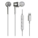 yINNER EAR HEADPHONEzaudio-technica^Ci[C[wbhz^Lightning^ATH-CKD3Li WH