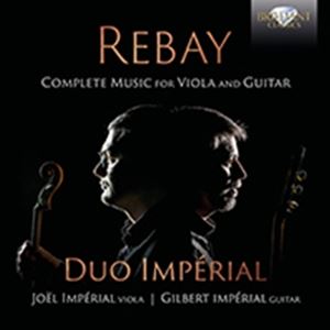 A DUO IMPERIAL / REBAY F COMPLETE MUSIC FOR VIOLA  GUITAR [CD]