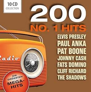 乐天商城 - 輸入盤 VARIOUS ／ PRESLEY ／ ANKA ／ BOONE ＋ / 200 ＃1 HITS [10CD]