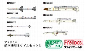 1/72 アメリカ軍 航空機用ミサイルセット3 FF105 プラモデルパーツ【予約】