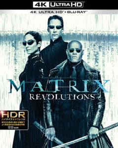 マトリックスレボリューションズUltra HD Blu-ray発売日2019/9/11詳しい納期他、ご注文時はご利用案内・返品のページをご確認くださいジャンル洋画SF　監督アンディ・ウォシャウスキーラリー・ウォシャウスキー出演キアヌ・リーブスローレンス・フィッシュバーンキャリー＝アン・モスヒューゴ・ウィーヴィングジャダ・ピンケット・スミスモニカ・ベルッチ収録時間129分組枚数3関連キーワード：キアヌリーブス商品説明マトリックス レボリューションズ 日本語吹替音声追加収録版＜4K ULTRA HD＆HDデジタル・リマスター ブルーレイ＞マトリックスレボリューションズ“マトリックス”3部作、衝撃の最終章。ネオ、トリニティー、モーフィアスらはマシンとの壮絶な戦いの中で、人類の勝利と滅亡の瀬戸際に立たされていた。ネオは人類がいまだかつて踏み入れたことのない領域＝マシン・シティーの心臓部に入り込む。そして1秒毎にパワーを増し、マシンにさえも制御不能となったスミスと最後の対決を迎えた…。※こちらの商品は【Ultra HD Blu-ray】のため、対応する機器以外での再生はできません。封入特典Blu-ray（本編＋特典映像：哲学者による音声解説／批評家による音声解説／ウォシャウスキー兄弟によるイントロダクション ほか）／特典ディスク【Blu-ray】関連商品映画マトリックスシリーズ2000年代洋画セット販売はコチラ商品スペック 種別 Ultra HD Blu-ray JAN 4548967430059 製作年 2003 製作国 アメリカ 字幕 英語 日本語 音声 英語ドルビーTrueHD　英語DD（5.1ch）　日本語DD（ステレオ）　 販売元 ワーナー・ブラザース登録日2019/06/17