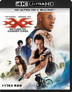 Ultra HD Blu-ray発売日2017/7/5詳しい納期他、ご注文時はご利用案内・返品のページをご確認くださいジャンル洋画アクション　監督D・J・カルーソー出演ヴィン・ディーゼルドニー・イェンディーピカ・パーデュコーンニーナ・ドブレフ収録時間107分組枚数2商品説明トリプルX：再起動 4K ULTRA HD＋Blu-rayセット長年身を隠していたエクストリーム・スポーツ界のカリスマ、ザンダー・ケイジ（ヴィン・ディーゼル）は、政府に請われてある極秘任務を引き受ける。それは、「パンドラの箱」と呼ばれる世界中の軍事衛星をコントロールできる危険な装置の奪還依頼だった。驚異的な身体能力を持つ男ジャン（ドニー・イェン）に率いられた最強軍団を前に、スリルを求めるはぐれ者たちを集めて新たなチーム“トリプルX”を結成する…。※こちらの商品は【Ultra HD Blu-ray】のため、対応する機器以外での再生はできません。特典映像Blu-ray（本編＋特典映像：帰ってきたザンダー／キャストについて／ロケ撮影について／スタントについて／NGシーン集）関連商品2017年公開の洋画商品スペック 種別 Ultra HD Blu-ray JAN 4988102538064 画面サイズ シネマスコープ カラー カラー 製作年 2016 製作国 アメリカ 字幕 英語 日本語 音声 英語　日本語DD（5.1ch）　　 販売元 NBCユニバーサル・エンターテイメントジャパン登録日2017/04/20