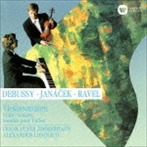 DEBUSSY／RAVEL／JANACEK： VIOLIN SONATASCD発売日2016/6/22詳しい納期他、ご注文時はご利用案内・返品のページをご確認くださいジャンルクラシック室内楽曲　アーティストフランク・ペーター・ツィンマーマン（vn）アレクサンダー・ロンクィッヒ（p）収録時間65分38秒組枚数1商品説明フランク・ペーター・ツィンマーマン（vn） / ドビュッシー ラヴェル ヤナーチェク：ヴァイオリン・ソナタ集DEBUSSY／RAVEL／JANACEK： VIOLIN SONATAS美しい音色と完璧なテクニックで、ドイツを代表するヴァイオリニストとして揺るぎない地位を築いているフランク・ペーター・ツィンマーマン。ドビュッシー、ヤナーチェク、ラヴェルという、それぞれ味わいの異なる3曲のソナタ集である本作は、その芸域の広さが確認できる好アルバム。共演はアレクサンダー・ロンクィッヒ（ピアノ）。　（C）RS録音年：1990年7月封入特典解説付関連キーワードフランク・ペーター・ツィンマーマン（vn） アレクサンダー・ロンクィッヒ（p） 収録曲目101.ヴァイオリン・ソナタ 第1楽章：アレグロ・ヴィーヴォ(5:22)02.ヴァイオリン・ソナタ 第2楽章：間奏曲 （ファンタスク・エ・レジェ）(4:11)03.ヴァイオリン・ソナタ 第3楽章：フィナーレ （トレ・ザニメ）(4:35)04.ヴァイオリン・ソナタ 第1楽章：アレグレット(8:15)05.ヴァイオリン・ソナタ 第2楽章：ブルース （モデラート）(5:33)06.ヴァイオリン・ソナタ 第3楽章：ペルペトゥーム・モビレ （アレグロ）(3:53)07.ヴァイオリン・ソナタ （ヨゼフ・スーク改訂版） 第1楽章：コン・モート(5:31)08.ヴァイオリン・ソナタ （ヨゼフ・スーク改訂版） 第2楽章：バラータ （コン・モート）(5:28)09.ヴァイオリン・ソナタ （ヨゼフ・スーク改訂版） 第3楽章：アレグレット(2:39)10.ヴァイオリン・ソナタ （ヨゼフ・スーク改訂版） 第4楽章：アダージョ(4:55)11.ヴァイオリン・ソナタ （遺作）(15:12)商品スペック 種別 CD JAN 4943674228065 製作年 2015 販売元 ソニー・ミュージックソリューションズ登録日2016/01/05