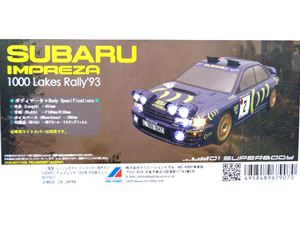 未組立】イタレリ スバル ワールドラリーチーム トラック＆トレーラー