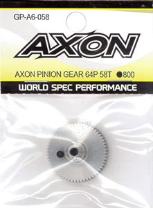 AXONピニオンギヤ 64P 58T GP-A6-058 RCパーツ
