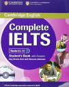 Complete IELTS Bands 6.5-7.5 Student’s Book with Answers with CD-ROM